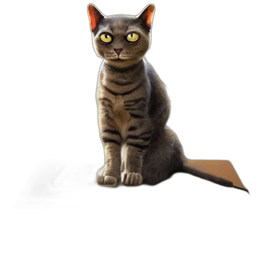 staff, animal, creature, 3d render transparent PNG cut-out