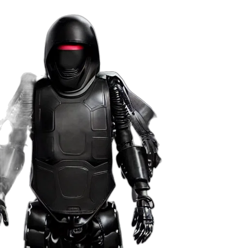 robot, 3d render, cyberpunk, concept art transparent PNG cut-out