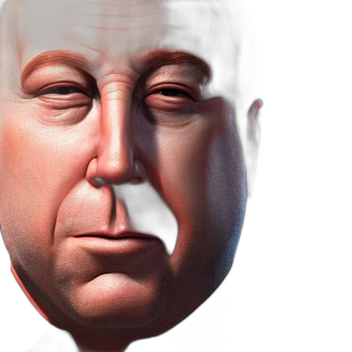 face, mask, photorealistic, 3d render transparent PNG cut-out