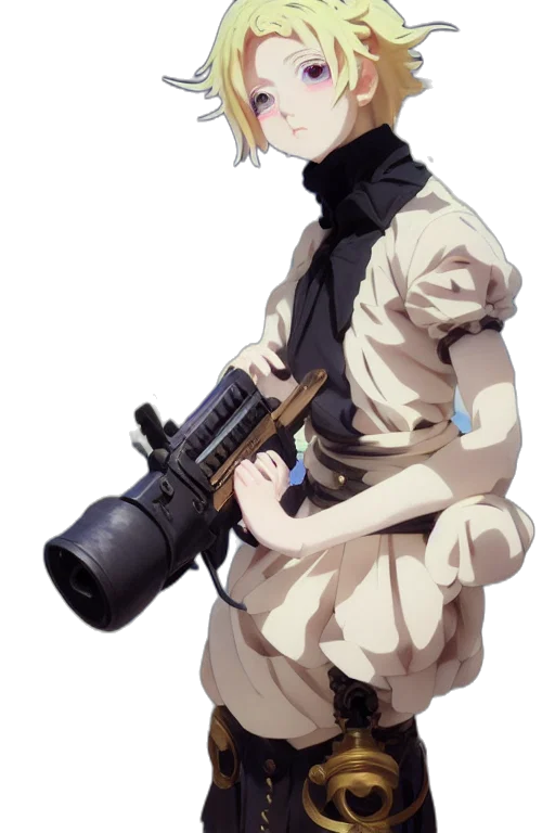 weapon, staff, jacket, animal transparent PNG cut-out