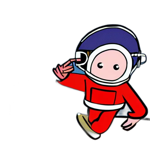 staff, jacket, cartoon, pixel art transparent PNG cut-out