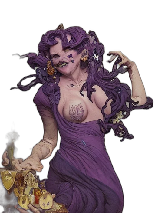 dress, mask, creature, face transparent PNG cut-out