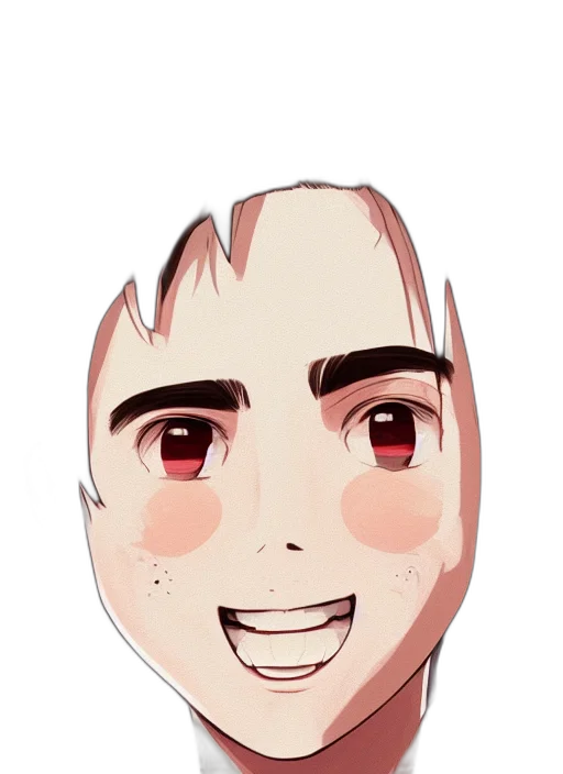 face, mask, creature, staff transparent PNG cut-out