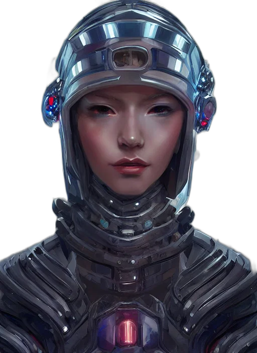 robot, face, mask, staff transparent PNG cut-out