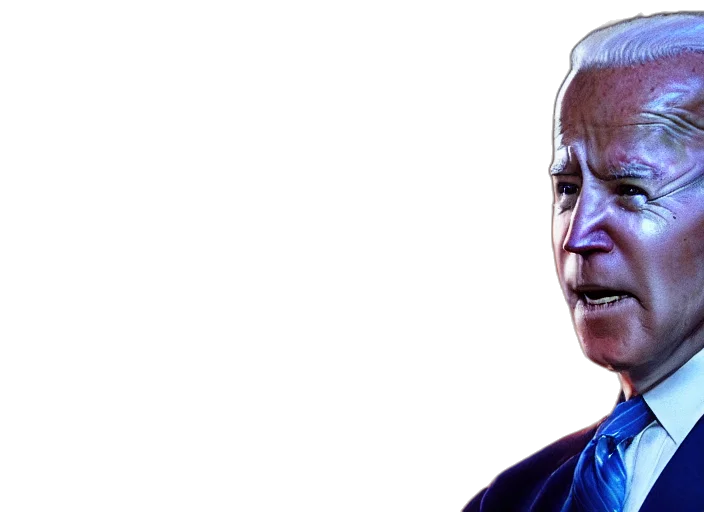 face, photorealistic, joe, biden transparent PNG cut-out