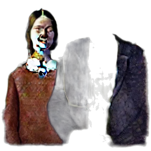 face, mask, jacket, staff transparent PNG cut-out