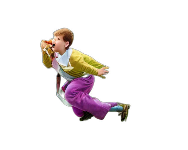 jacket, staff, 3d render, concept art transparent PNG cut-out