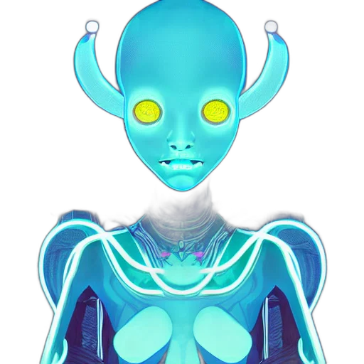 robot, creature, face, mask transparent PNG cut-out