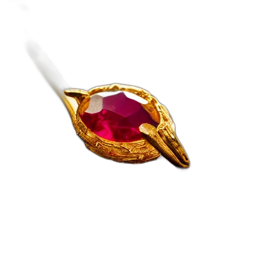 jewelry, crown, staff, photorealistic transparent PNG cut-out