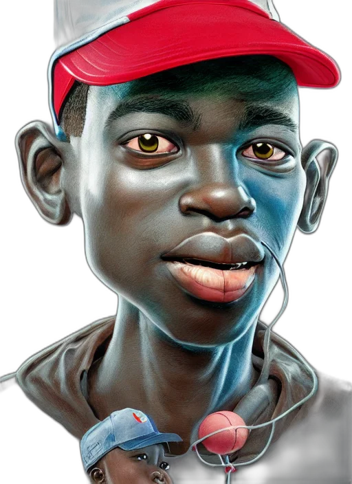 face, mask, hat, creature transparent PNG cut-out