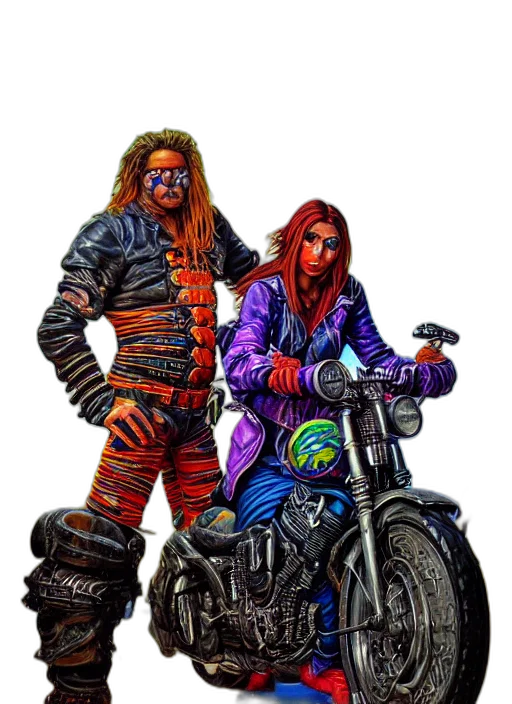 jacket, comic book art, cyberpunk, concept art transparent PNG cut-out