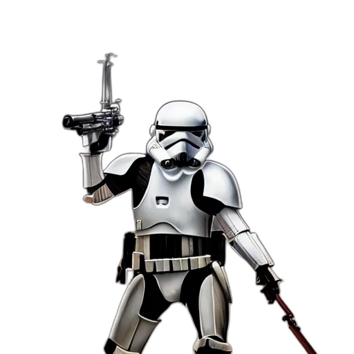 weapon, staff, robot, sword transparent PNG cut-out