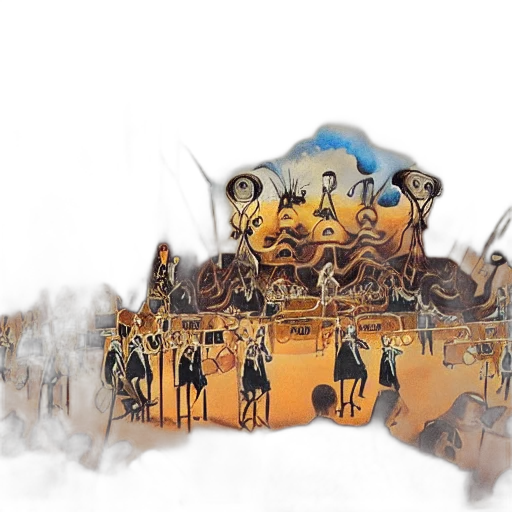 concept art, fantasy art, watercolor, 3d render transparent PNG cut-out