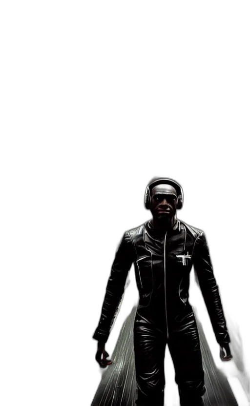 jacket, robot, concept art, comic book art transparent PNG cut-out