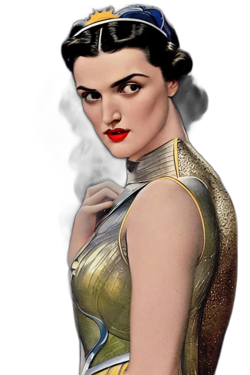 jewelry, dress, photorealistic, comic book art transparent PNG cut-out