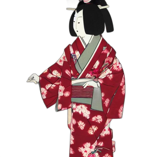 staff, dress, anime, cartoon transparent PNG cut-out