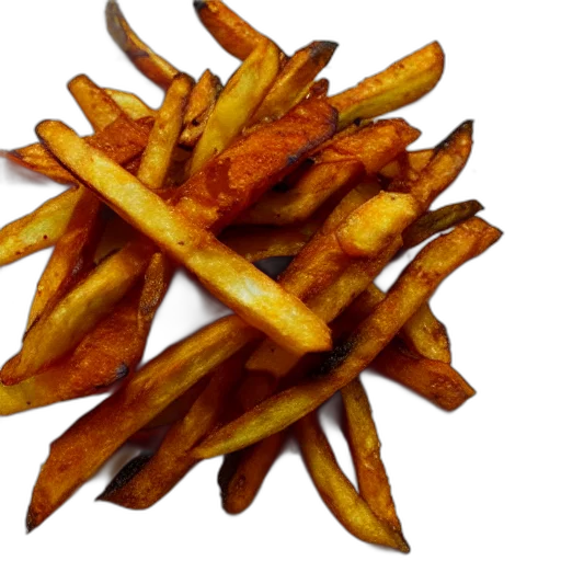 food, crown, photorealistic, 3d render transparent PNG cut-out
