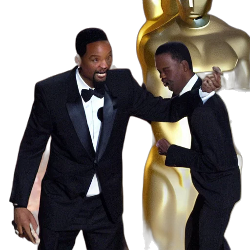 will, smith, slapping, chris transparent PNG cut-out