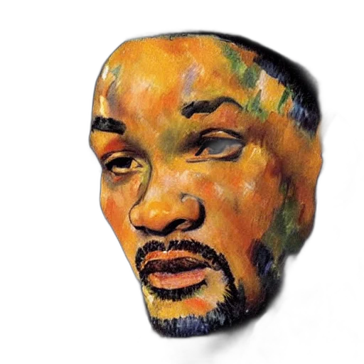 face, mask, jacket, creature transparent PNG cut-out