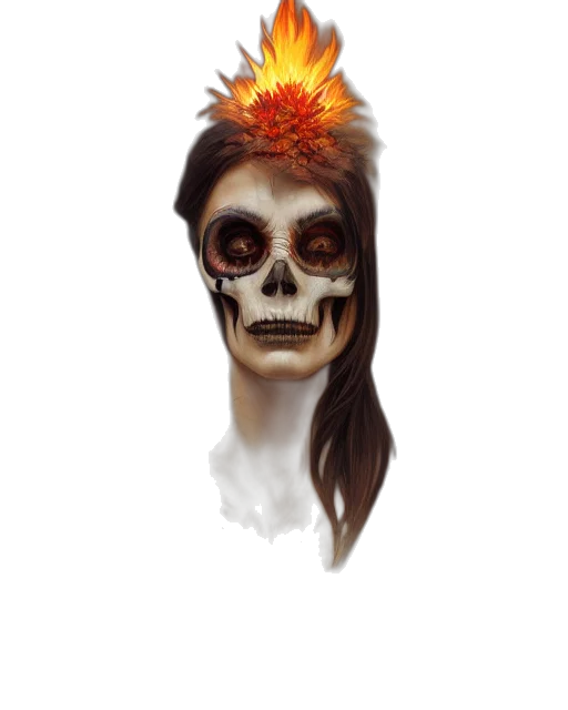 mask, face, staff, crown transparent PNG cut-out