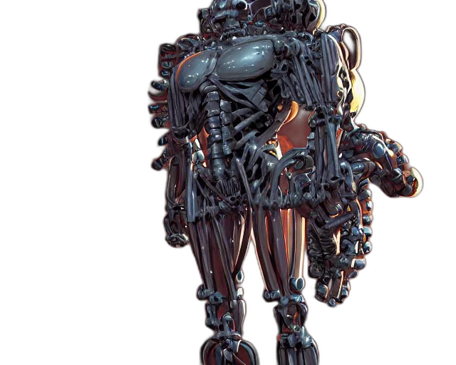 robot, creature, weapon, concept art transparent PNG cut-out