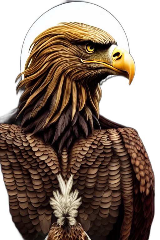 animal, photorealistic, fantasy art, 3d render transparent PNG cut-out