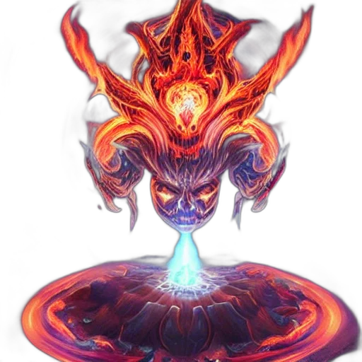 crown, staff, mask, dragon transparent PNG cut-out