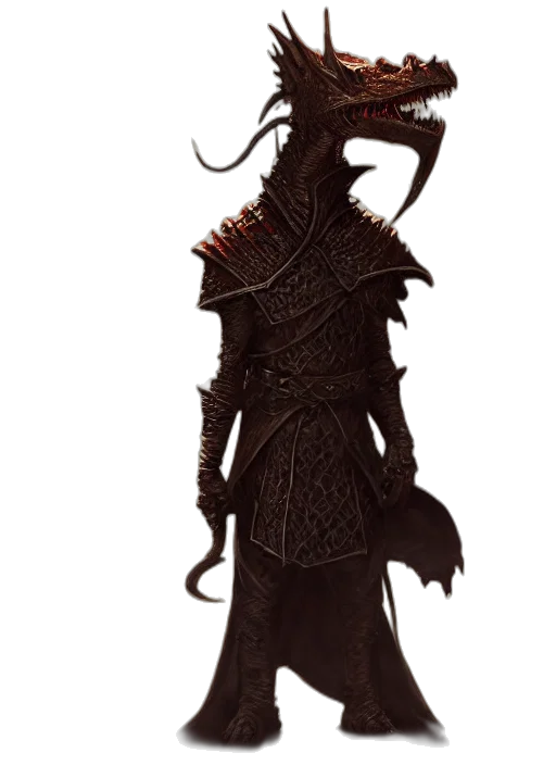 staff, dragon, mask, creature transparent PNG cut-out