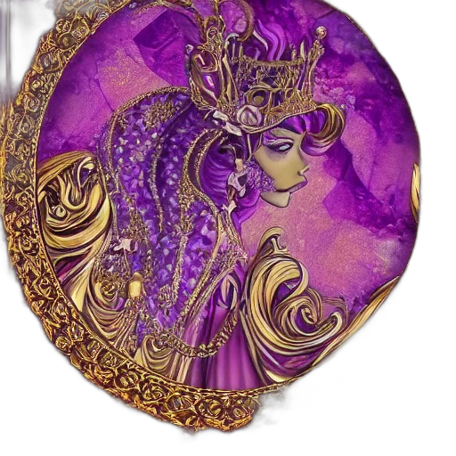 jewelry, crown, mask, fantasy art transparent PNG cut-out