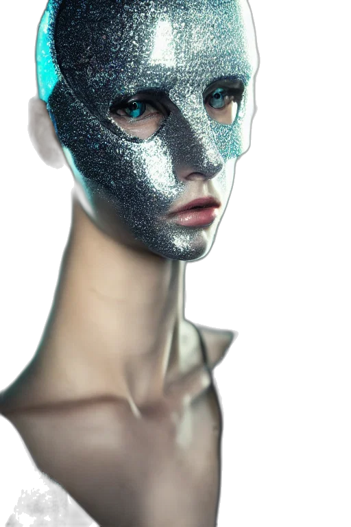 mask, face, robot, jewelry transparent PNG cut-out