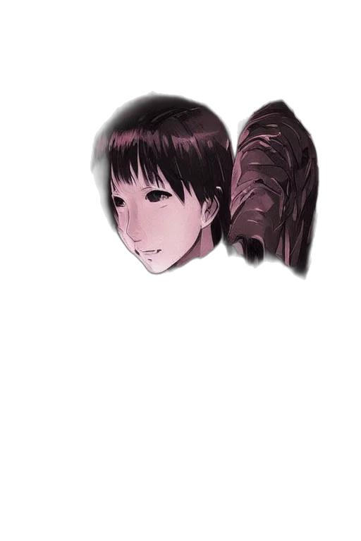 face, creature, mask, hair transparent PNG cut-out