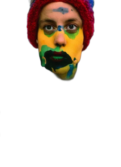 mask, face, hat, creature transparent PNG cut-out