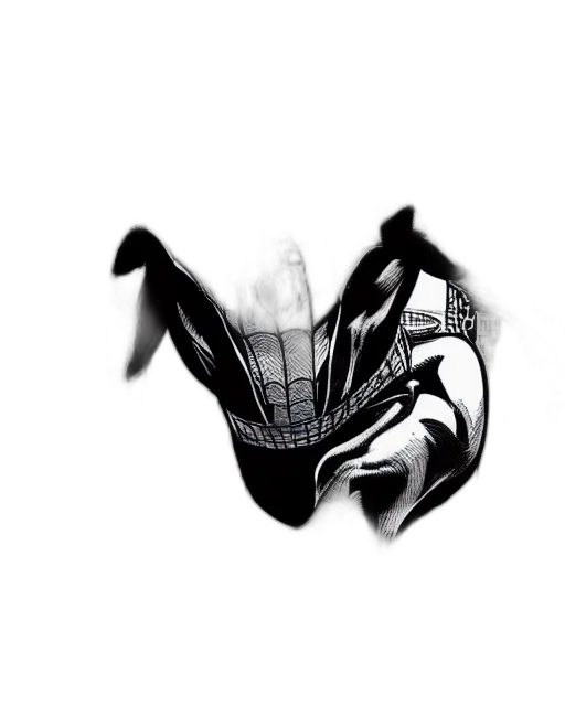 mask, hat, shoes, weapon transparent PNG cut-out