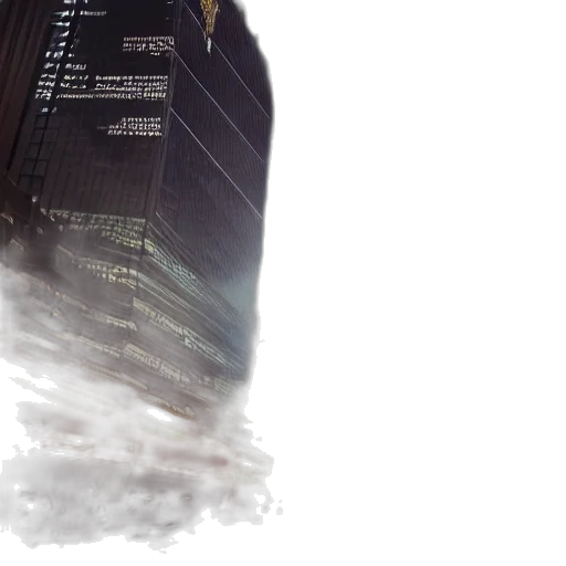 building, concept art, comic book art, cyberpunk transparent PNG cut-out