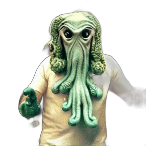 creature, mask, animal, staff transparent PNG cut-out