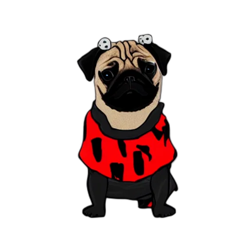 animal, cartoon, pixel art, 3d render transparent PNG cut-out