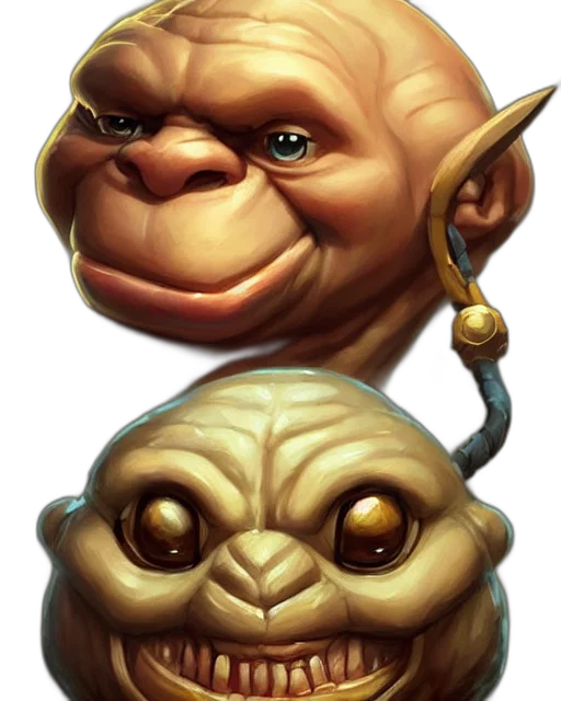 face, mask, creature, staff transparent PNG cut-out