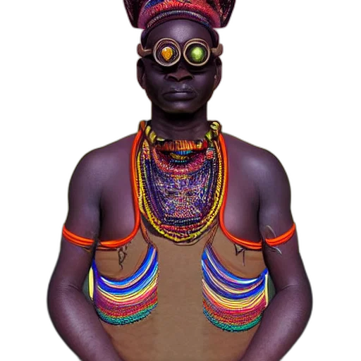 jewelry, mask, crown, staff transparent PNG cut-out