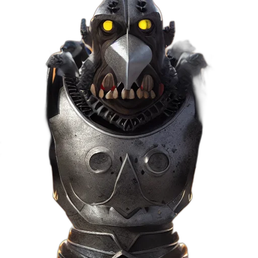 mask, robot, creature, face transparent PNG cut-out