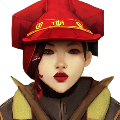 face, staff, hat, mask transparent PNG cut-out