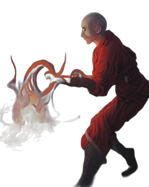 staff, dragon, mask, creature transparent PNG cut-out