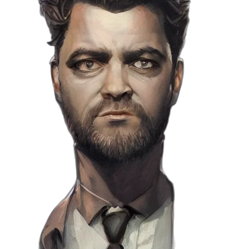 face, staff, concept art, comic book art transparent PNG cut-out