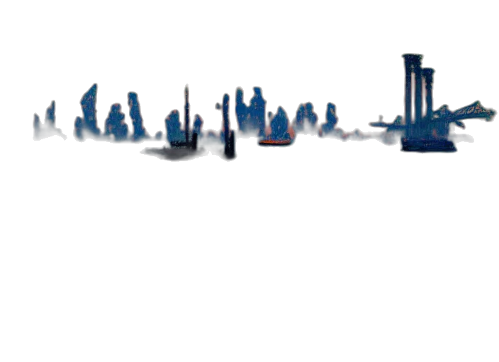 pixel art, 3d render, concept art, neon transparent PNG cut-out
