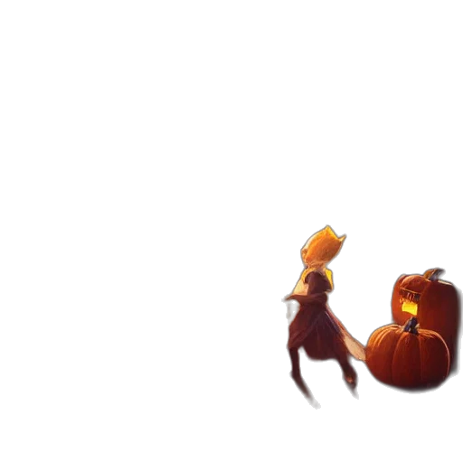 creature, dragon, crown, staff transparent PNG cut-out