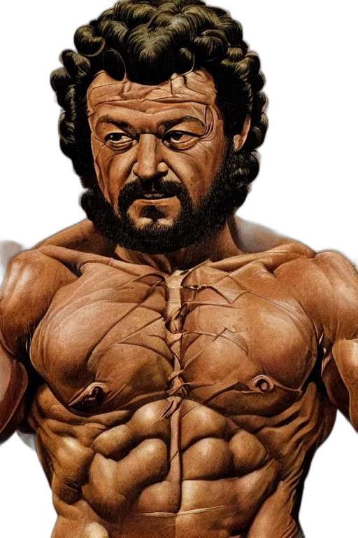 face, comic book art, photorealistic, concept art transparent PNG cut-out