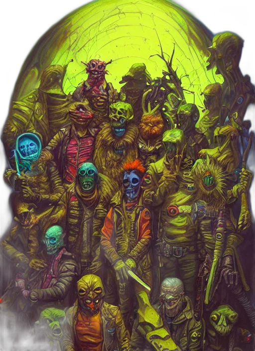 mask, staff, concept art, comic book art transparent PNG cut-out