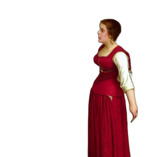 dress, staff, concept art, photorealistic transparent PNG cut-out