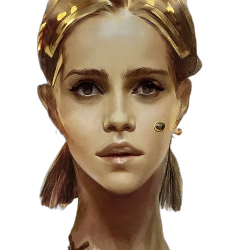 face, crown, mask, jewelry transparent PNG cut-out