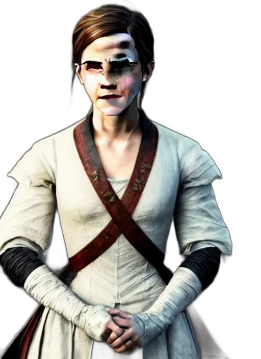 staff, mask, face, jacket transparent PNG cut-out