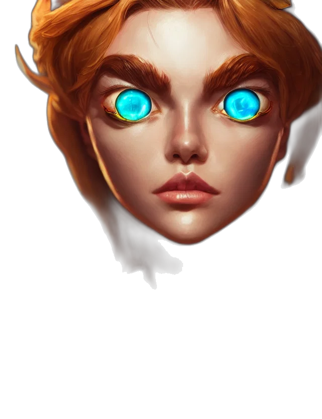 face, mask, concept art, fantasy art transparent PNG cut-out